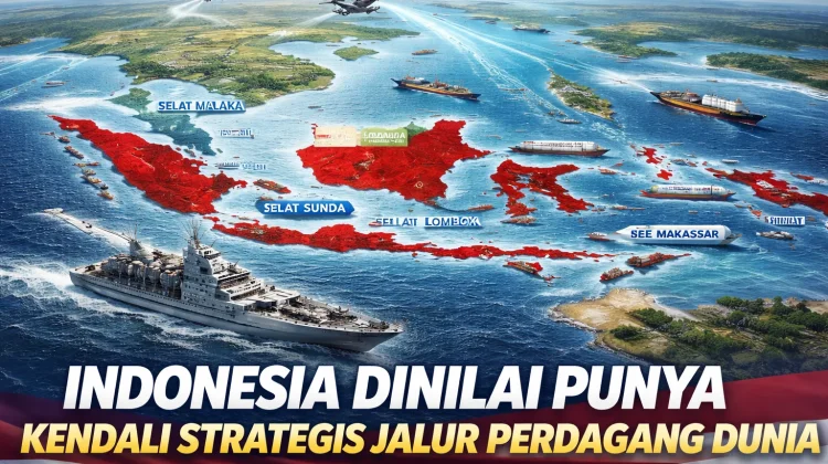 Indonesia Dinilai Punya Kendali Strategis Jalur Perdagangan Dunia
