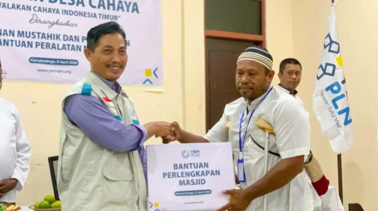 YBM PLN Merauke Resmikan Program Desa Cahaya di Kelurahan Kamahedoga