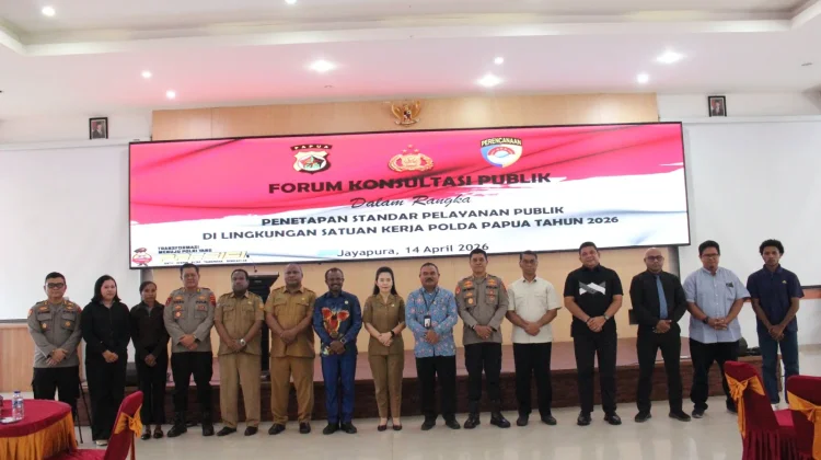 Polda Papua Menggelar Forum Konsultasi Publik Pelayanan Masyarakat