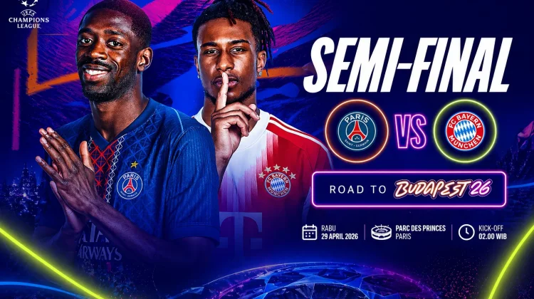 Semifinal Liga Champions PSG vs Bayern Munchen