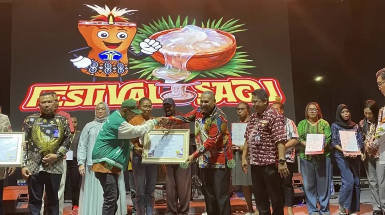 Partisipasi UMKM Sagu Meningkat, Kemenkum Serahkan 38 Sertifikat