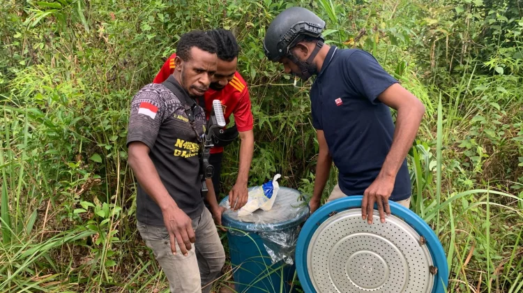 Polres Mappi Bongkar Produksi Miras Ilegal di Kampung Sobaa dan Dagimon