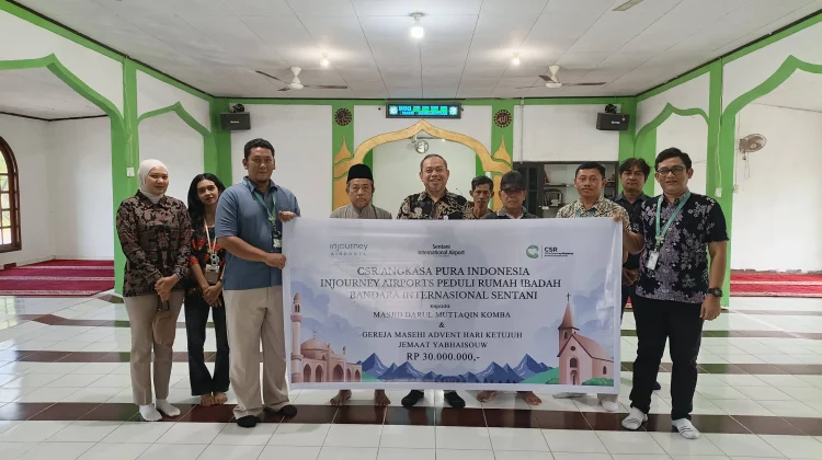 Injourney Airports Bandara Sentani Peduli Rumah Ibadah