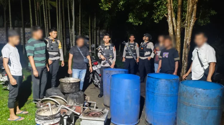 Sat Resnarkoba Polres Jayapura Tertibkan Peredaran Miras Lokal