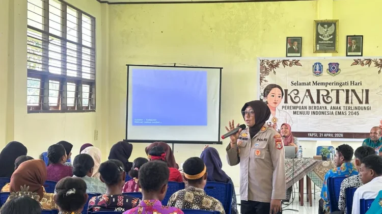Polres Jayapura Tanamkan Nilai Kartini bagi Siswa