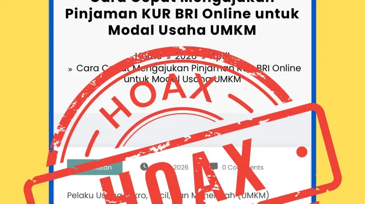 Waspada Penipuan KUR, BRI Minta Jaga Data Pribadi