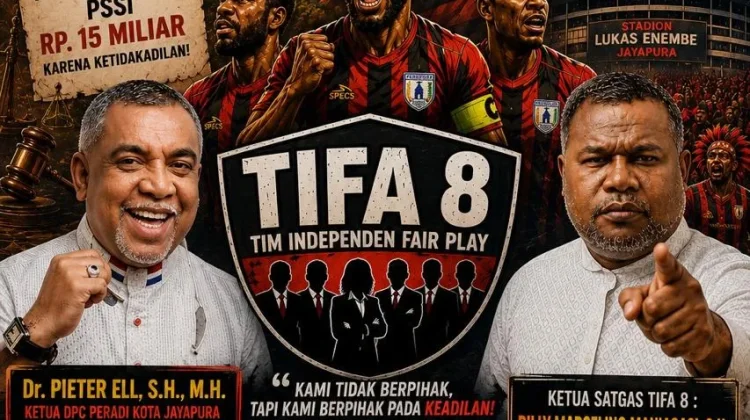 TIFA 8 Desak Wasit Netral di Laga Persipura