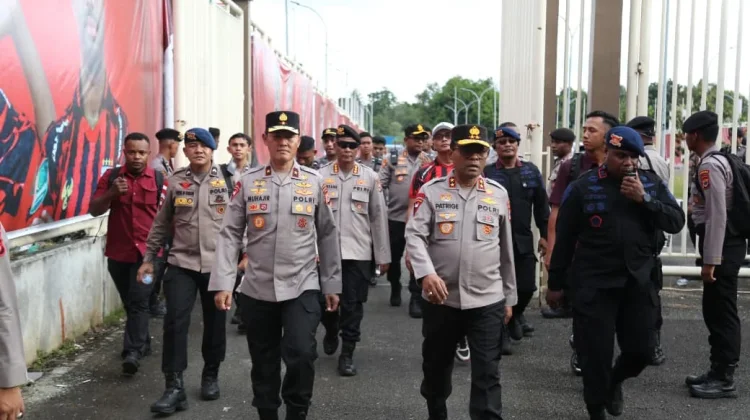 Polisi Pulihkan Situasi Pasca Kericuhan di Stadion Papua Bangkit