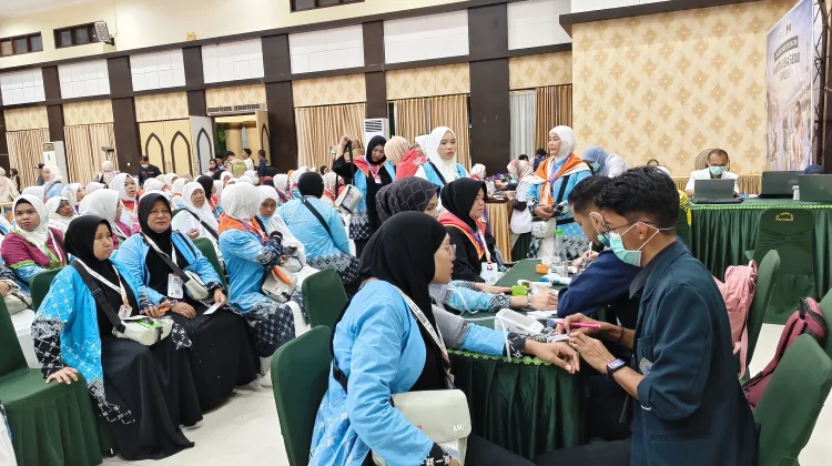 CJH Papua Lakukan Pemeriksaan Kesehatan Terakhir