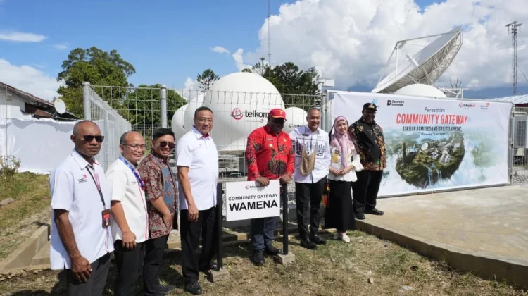 Telkom Indonesia Resmi Mengoperasikan Resmikan Community Gateway Wamena