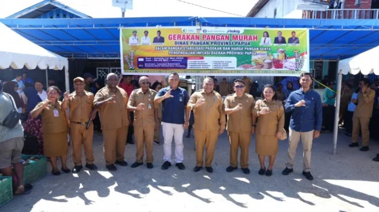 Pemprov Papua Gelar Gerakan Pangan Murah untuk Tekan Inflasi