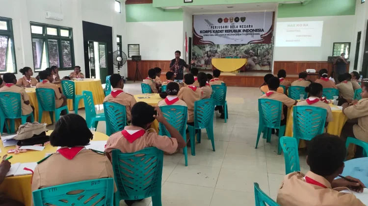 Polisi Berikan Edukasi Bahaya Narkoba Kepada Peserta Perjusami KKRI