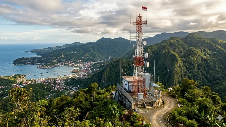 Antena Pemancar Jadi Tulang Punggung Distribusi Siaran Radio dan Televisi
