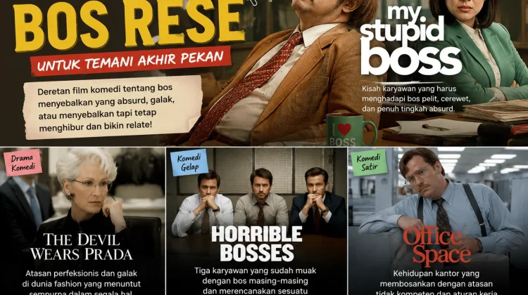 Rekomendasi Film Bertema Bos Rese untuk Temani Akhir Pekan