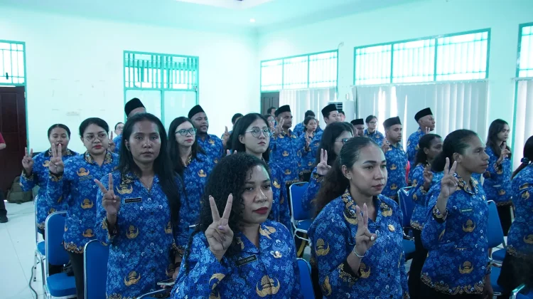 118 CPNS Kemenag Papua Resmi Dilantik Jadi PNS