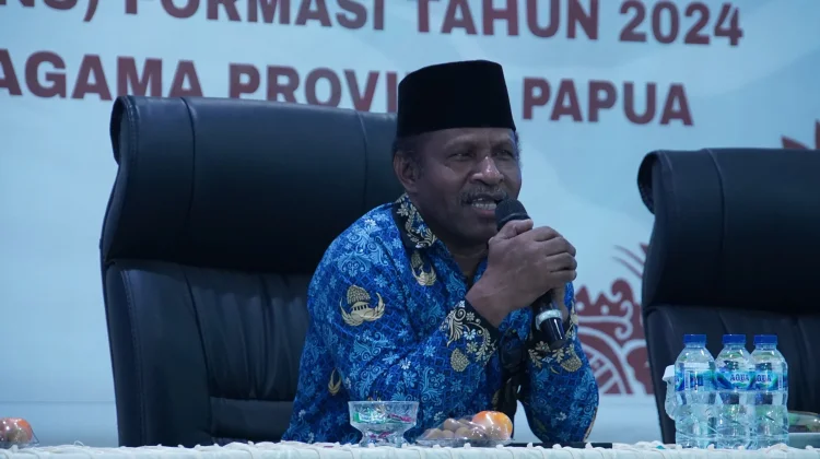 Kakanwil Kemenag Papua Ingatkan ASN Baru Jaga Integritas dan Disiplin