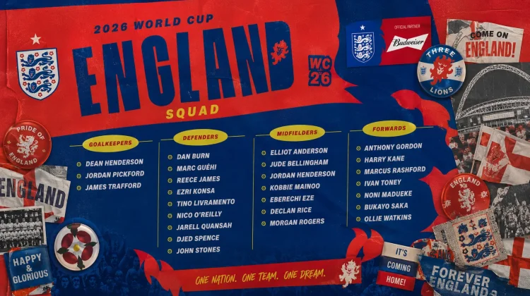 Thomas Tuchel Umumkan Skuad Inggris untuk Piala Dunia 2026