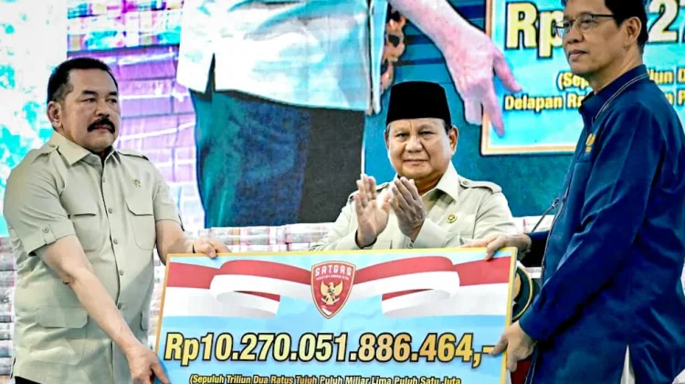 Presiden Saksikan Penyelamatan Kekayaan Negara Rp10,27 Triliun