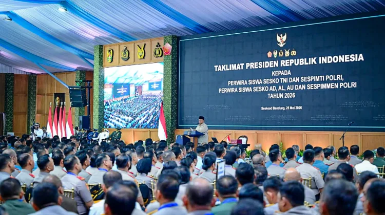 Ini Wejangan Presiden kepada Seribu Perwira TNI dan Polri