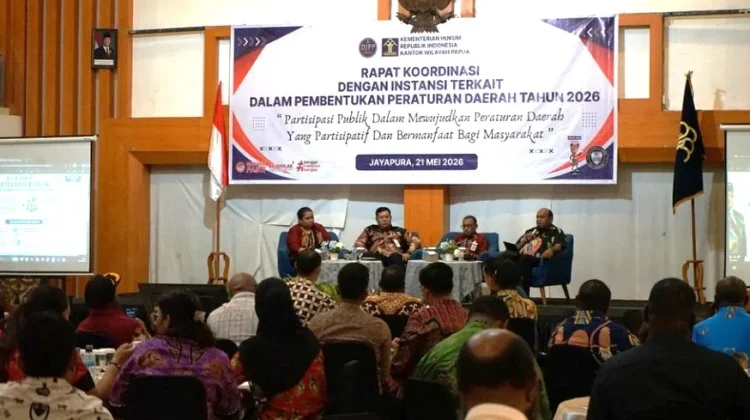 Kemenkum Papua Perkuat Partisipasi Masyarakat untuk Peraturan Daerah