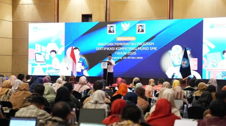 Sebanyak 394 SMK Terima Bantuan Sertifikasi Kompetensi Murid