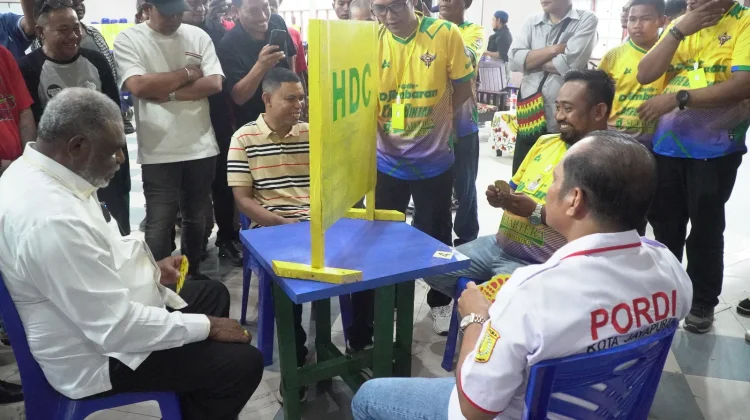 Wali Kota Jayapura Dukung Turnamen Domino sebagai Ruang Positif