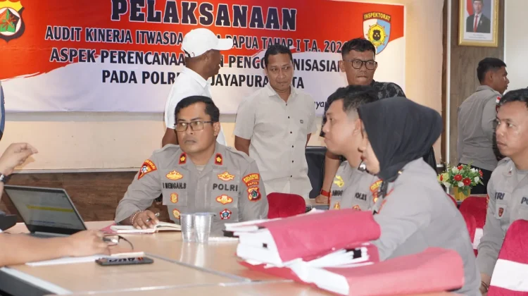 Wujudkan Pelaksanaan Kinerja Sesuai Aturan, Tim Audit Datangi Polresta