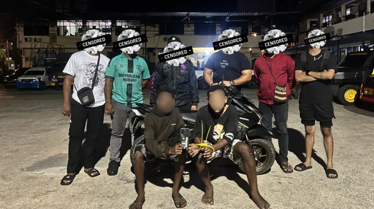 Dua Pelaku Curas/Jambret Diamankan Beberapa saat Lakukan Aksinya