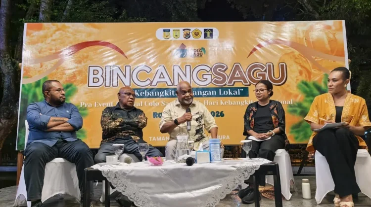 Bincang Sagu di Titik Kota Jayapura