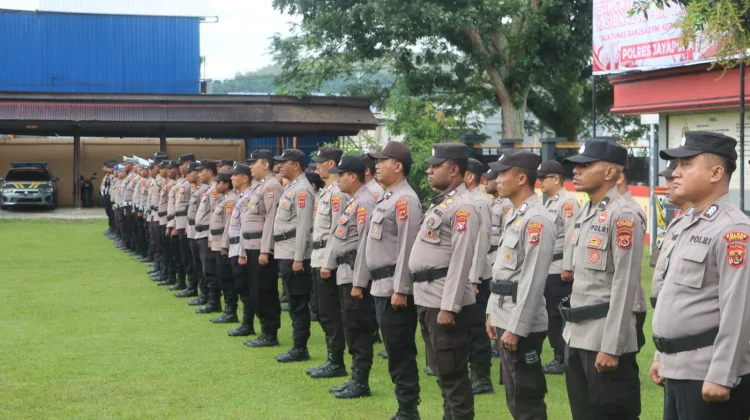 Polres Jayapura Gelar Upacara Peringatan Kebangkitan Nasional