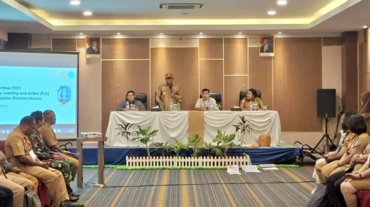 Wakil Bupati Jayapura Ajak Peserta TOT PLA Perkuat Penanganan Malaria