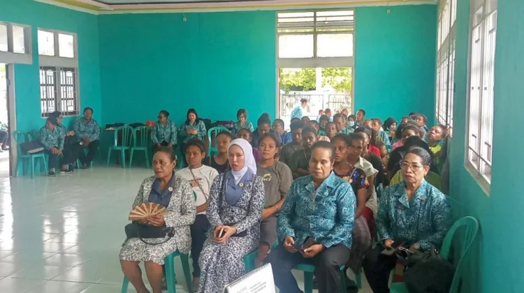 TP-PKK Kab. Jayapura Giatkan SABUMIL dan Sosialisasi Cegah Pernikahan Dini serta KD