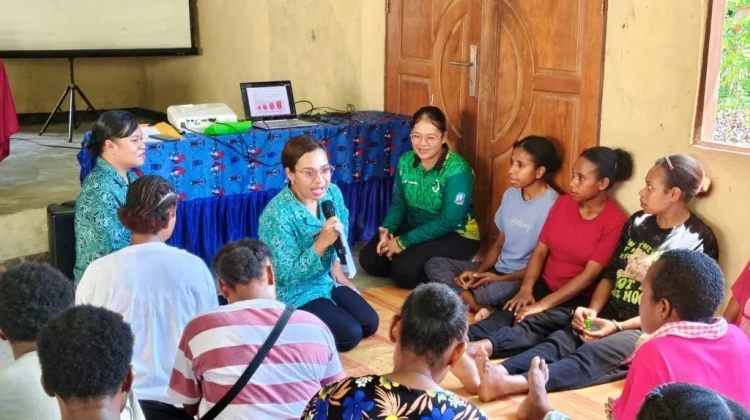 TP-PKK Jayapura Luncurkan SABUMIL di Kemtuk Gresi