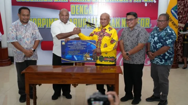 Pemprov Papua Pasang 62 Titik Starlink di Biak Numfor