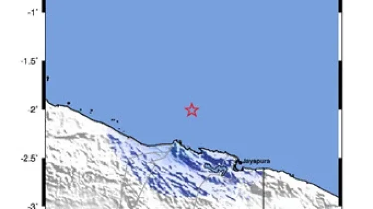Gempa M4,3 Guncang Jayapura, Tidak Berpotensi Tsunami