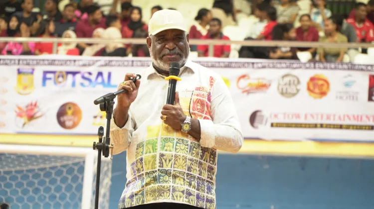 Wali Kota Jayapura Buka Turnamen Cenderawasih Futsal Championship I