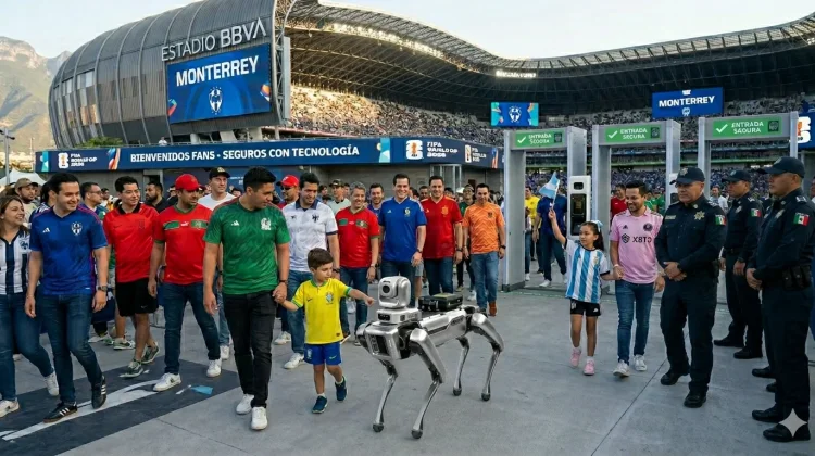 Wajah Baru Keamanan Piala Dunia 2026 ‘Robodog’ Kawal Kenyamanan Suporter