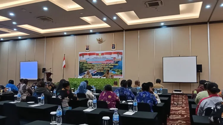 DPMK Kota Jayapura Tingkatkan Peran Kelembagaan Kampung