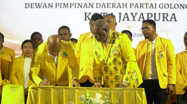 Kepengurusan Golkar Kota Jayapura Libatkan Tokoh Adat