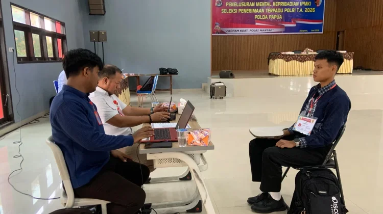 Polda Papua Melaksanakan Penelusuran Mental Kepribadian Calon Taruna Akpol