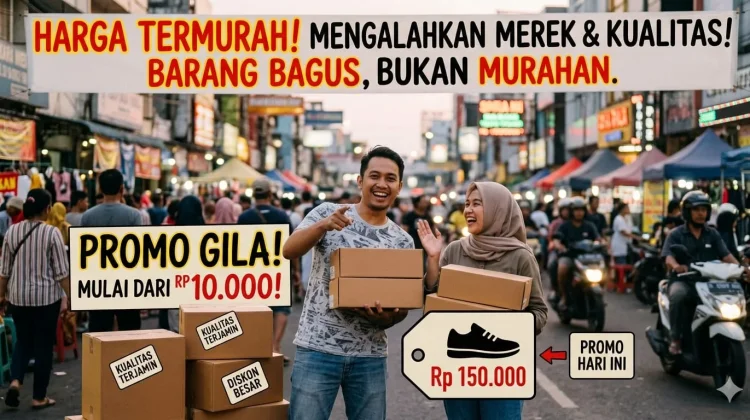 Daya Tarik Harga Murah Mengalahkan Merek dan Kualitas