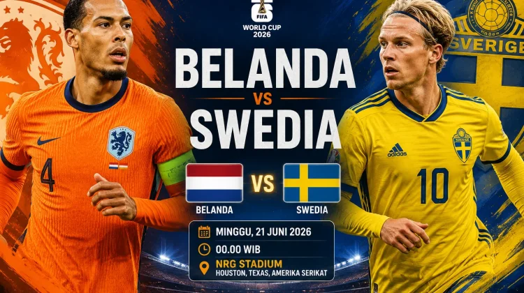Belanda dan Swedia Berebut Puncak Grup F