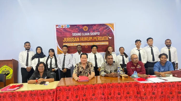 Fakultas Hukum Uncen Laksanakan Sidang Ujian Skripsi