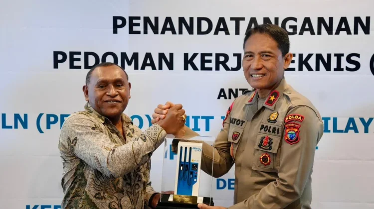 PLN dan Polda Papua Barat Daya Jalin Kerjasama Pengamanan Aset Kelistrikan
