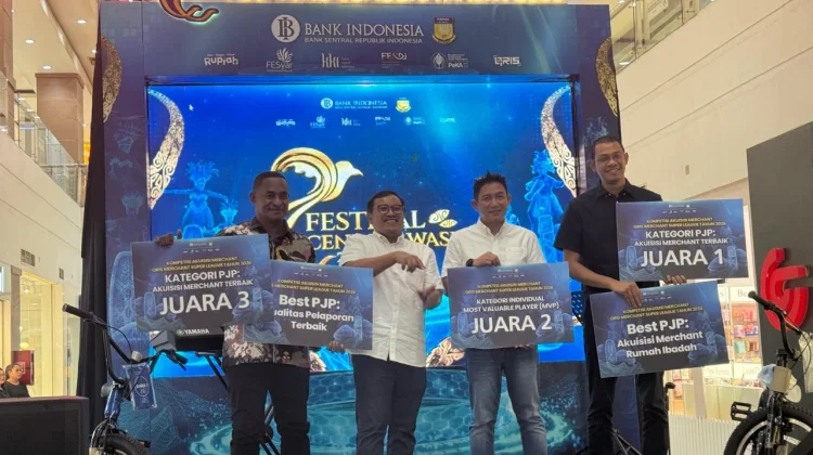 BRI Raih Dua Penghargaan QRIS Terbaik di Papua