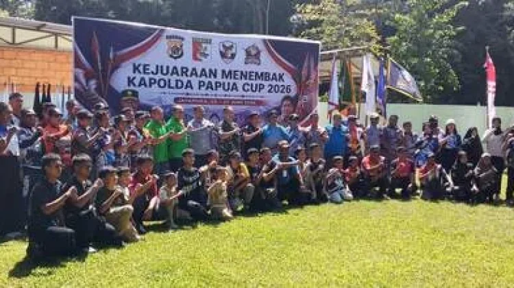 Kejuaraan Menembak Kapolda Papua 2026 Wadah Persiapkan Atlet PON
