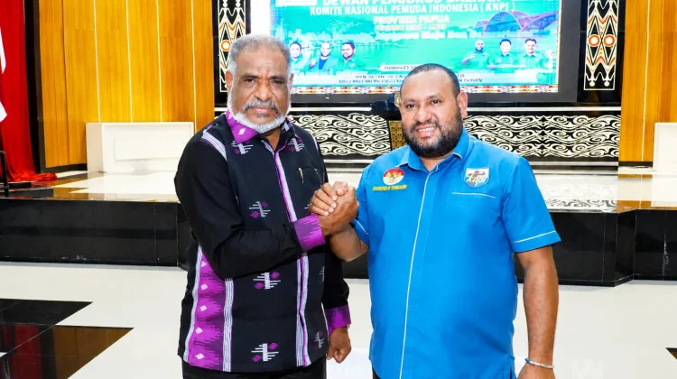 KNPI Kota Jayapura Dilantik, Barto Taniaw Jadikan Rumah Bersama bagi Pemuda
