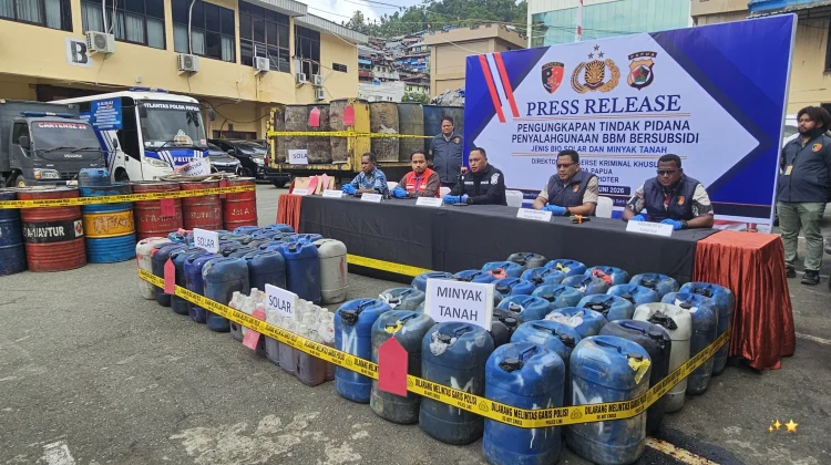 Polda Papua Ungkap Dua Kasus Penyalahgunaan BBM Subsidi di Jayapura