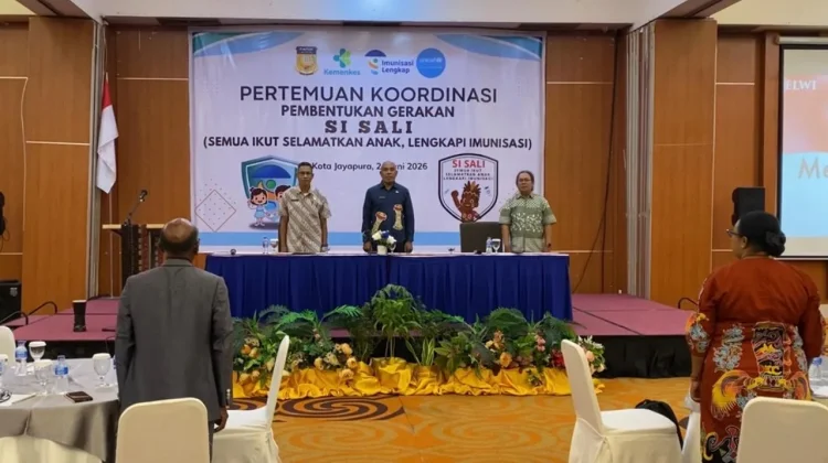 Pemprov Papua Bentuk Gerakan SI SALI untuk Percepat Cakupan Imunisasi Anak
