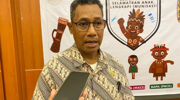 Cakupan Imunisasi Papua Baru Capai 75 Persen